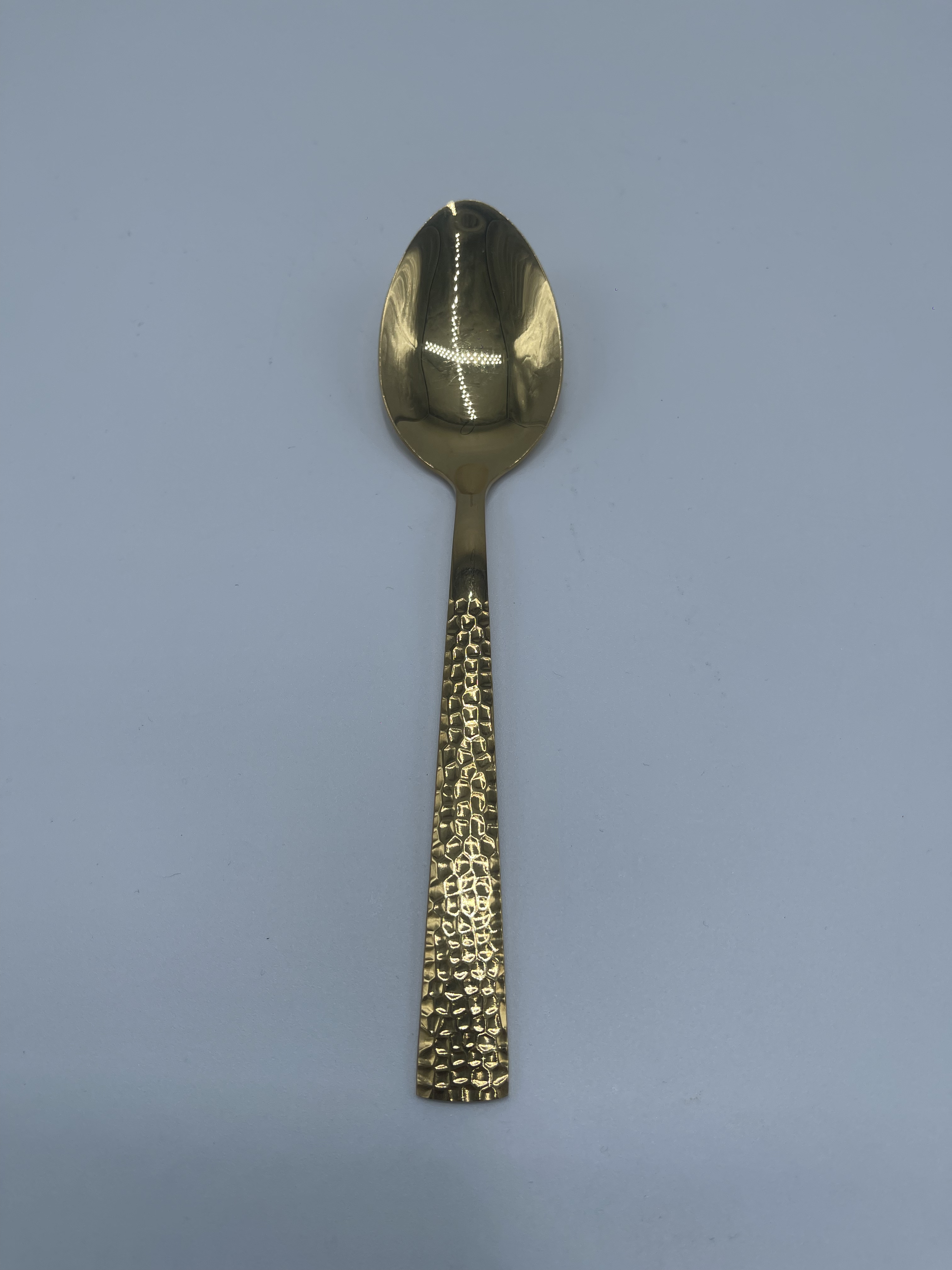 Cuchara Sopera Amartillado Dorado