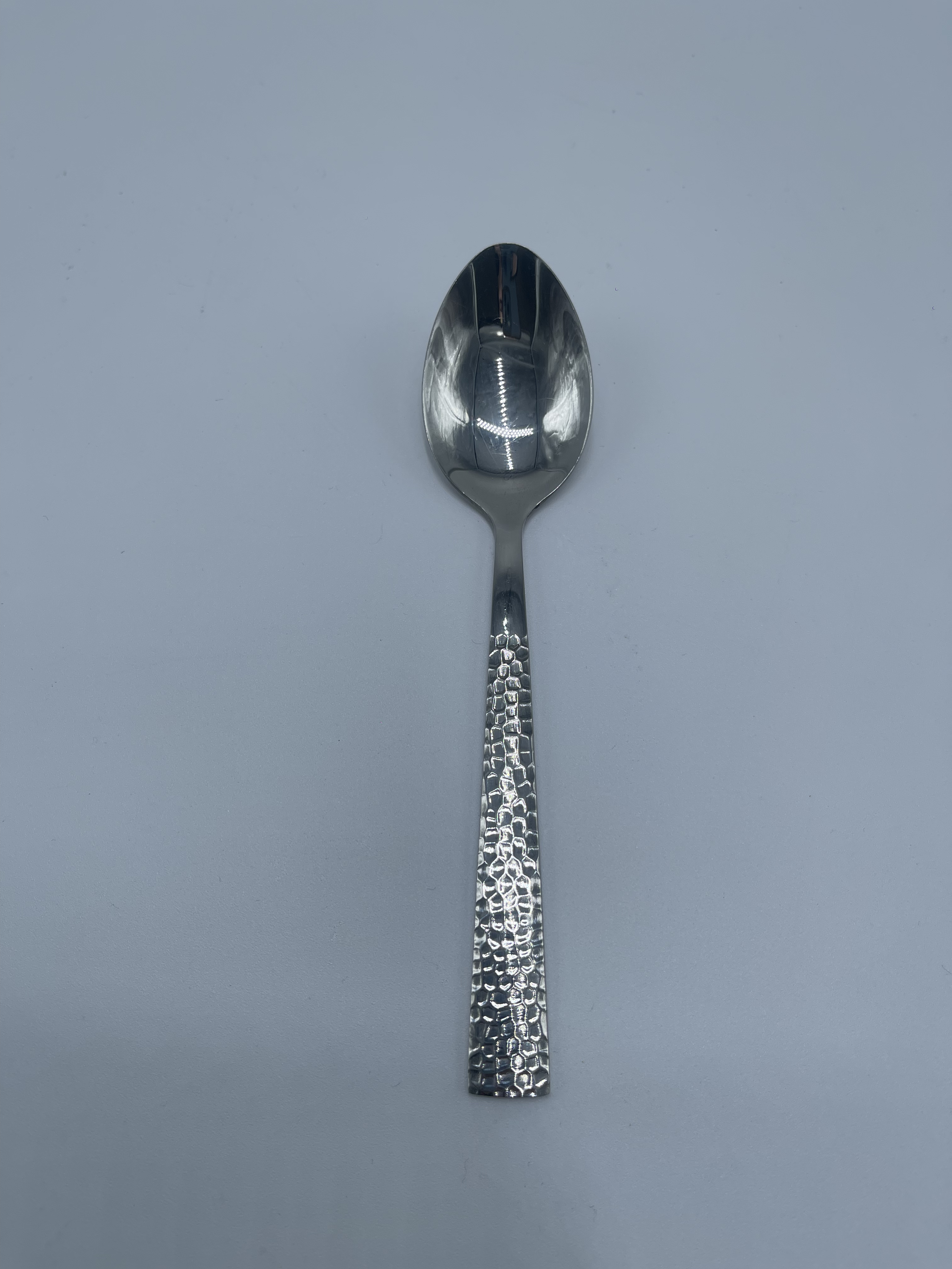 Cuchara Postre Amartillado Plata