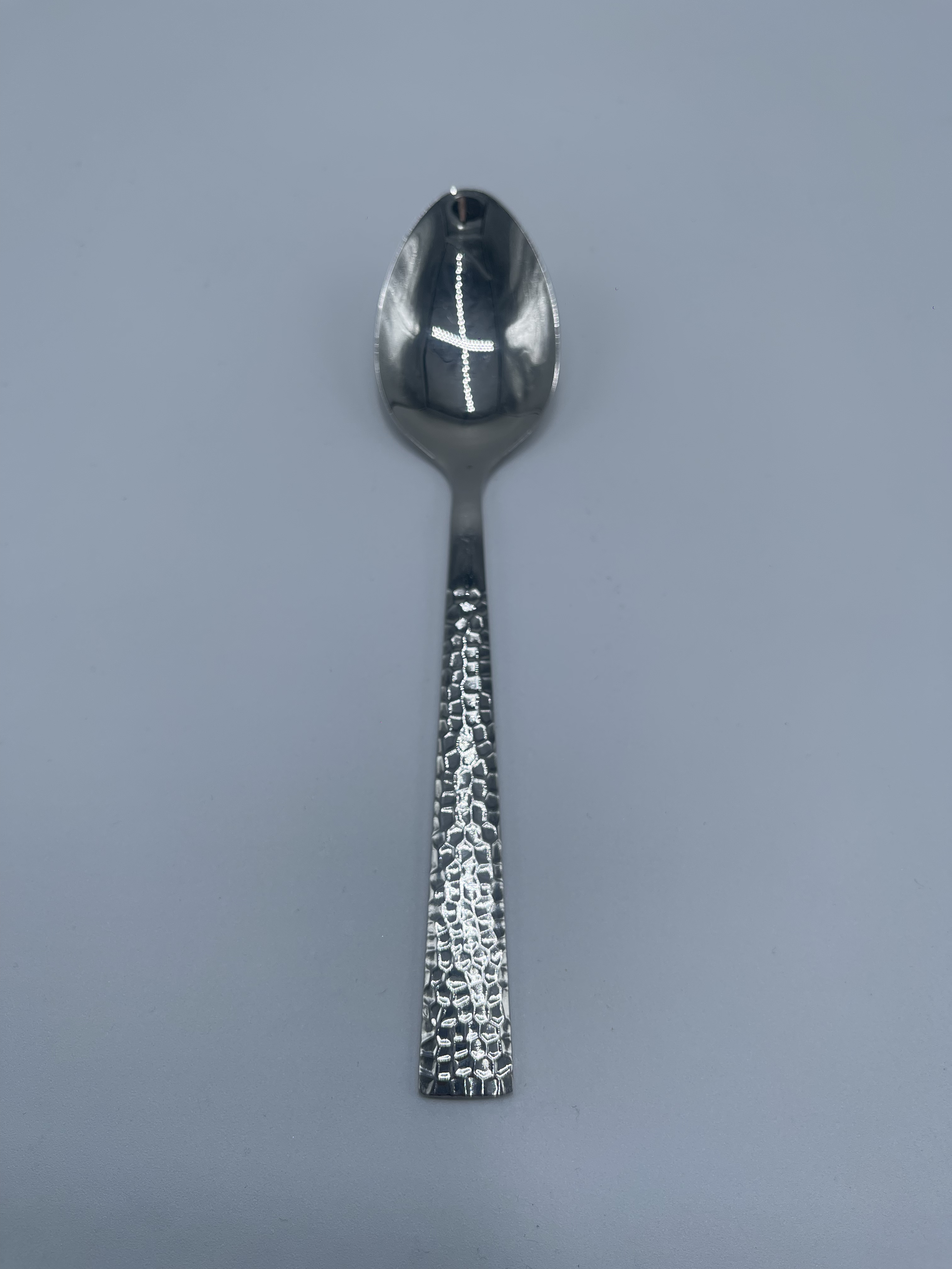 Cuchara Sopera Amartillado Plata