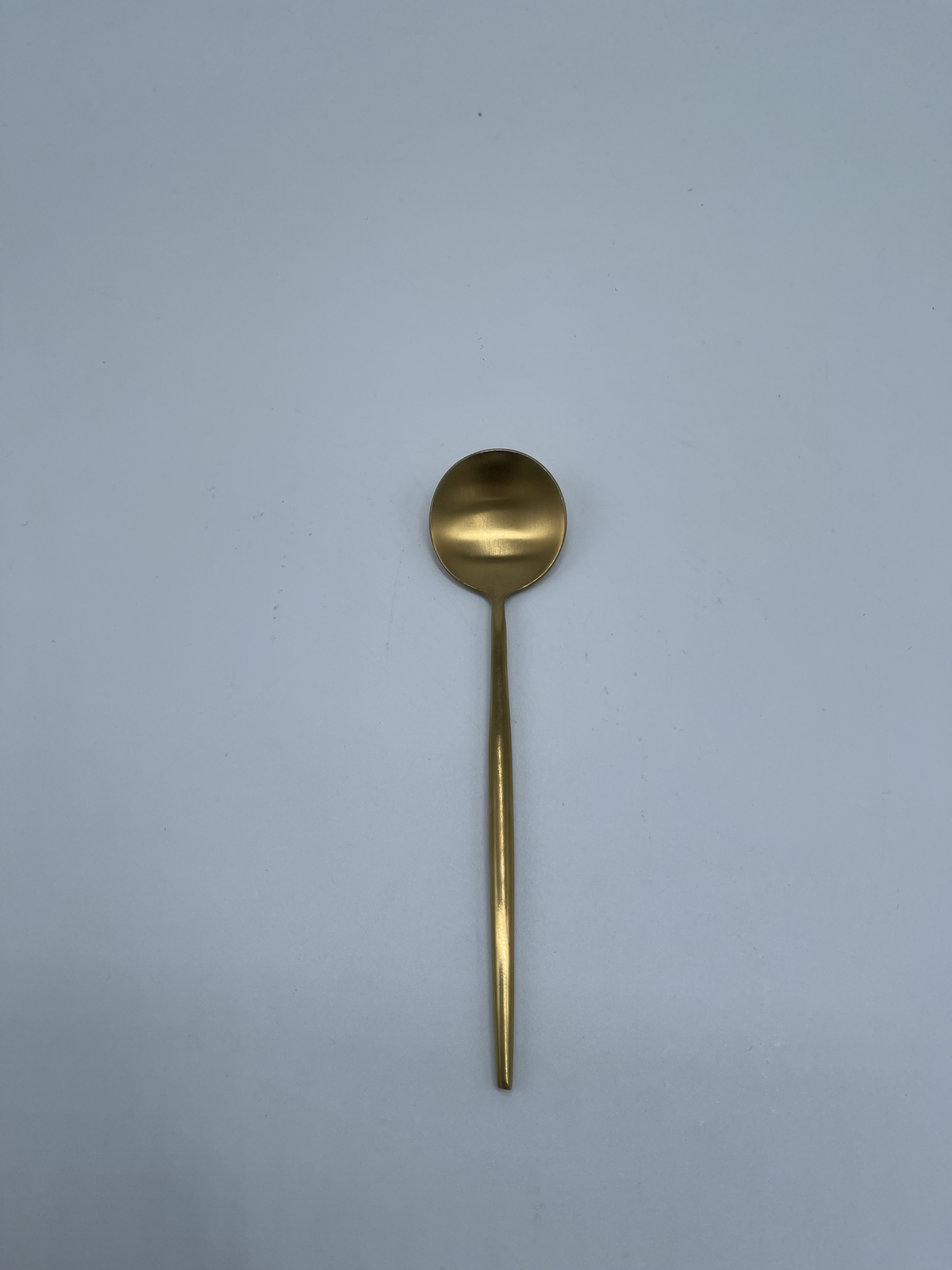 Cuchara Postre Carlota Dorado Opaco