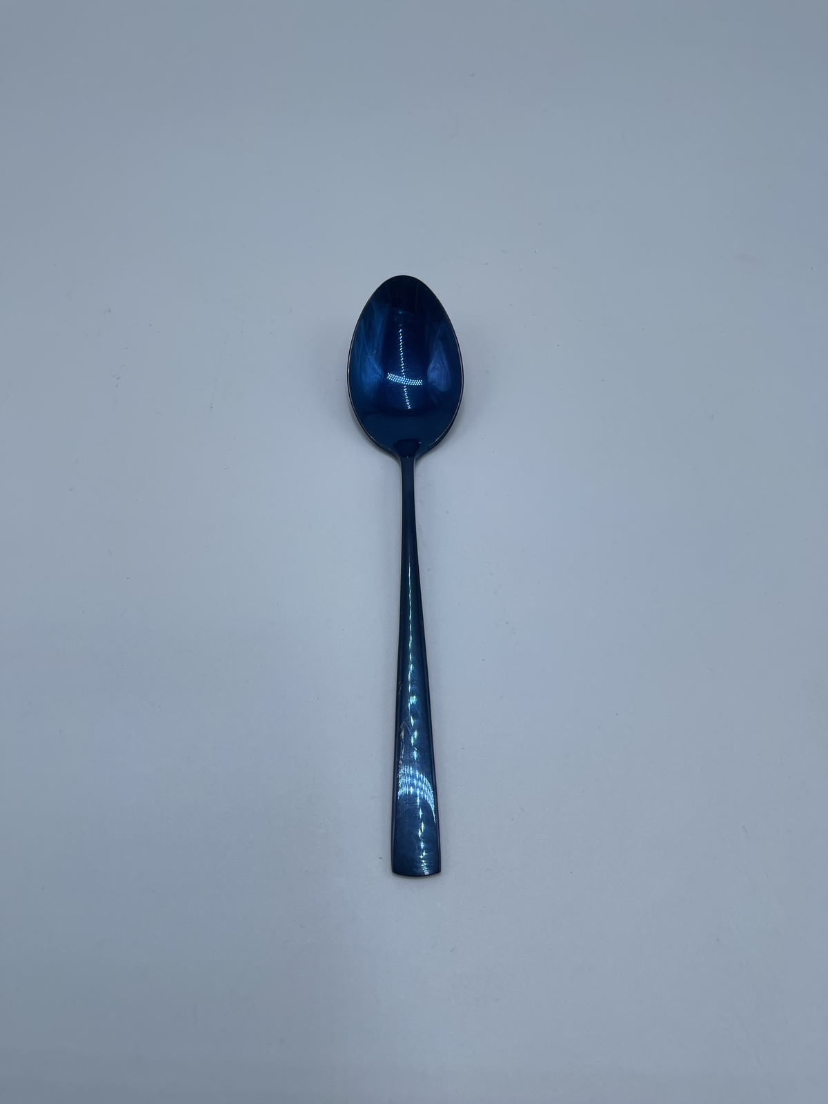 Cuchara Sopera Liso Azul