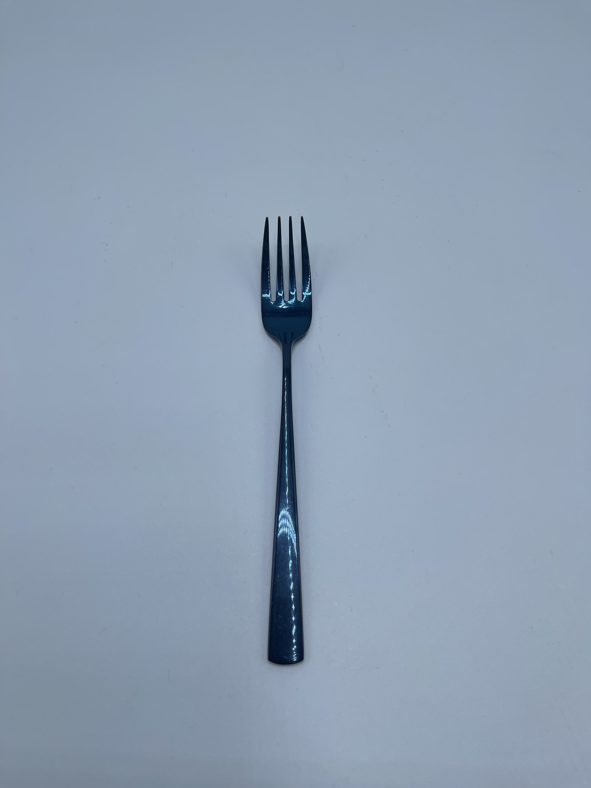 Tenedor Trinche Liso Azul