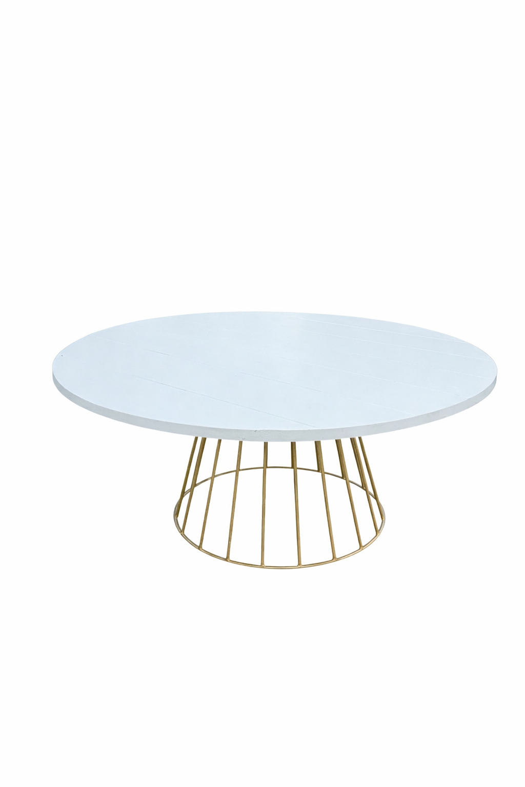 Mesa Ángulo Redonda Blanca