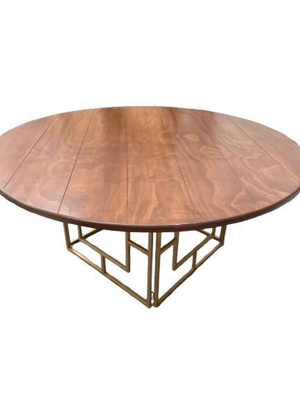 Mesa Ángulo Redonda Nogal