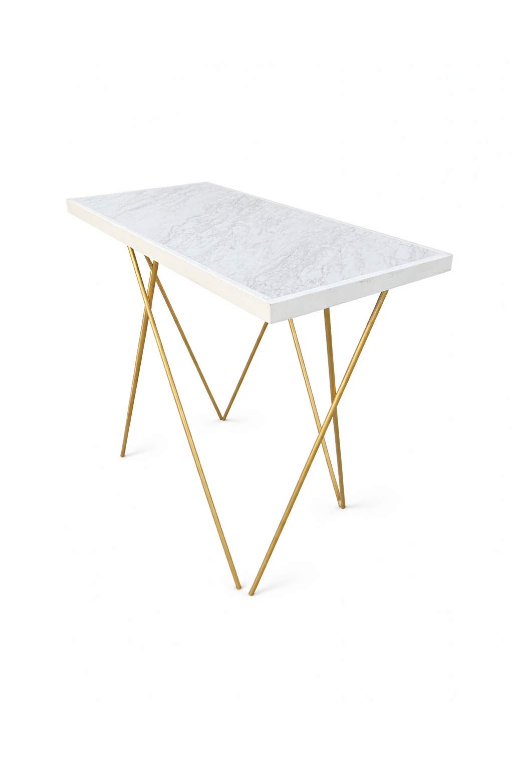 Periquera Mármol Blanco Grande 6 Personas