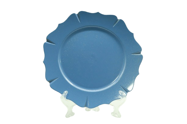Plato Base Melamina Barcelona Azul