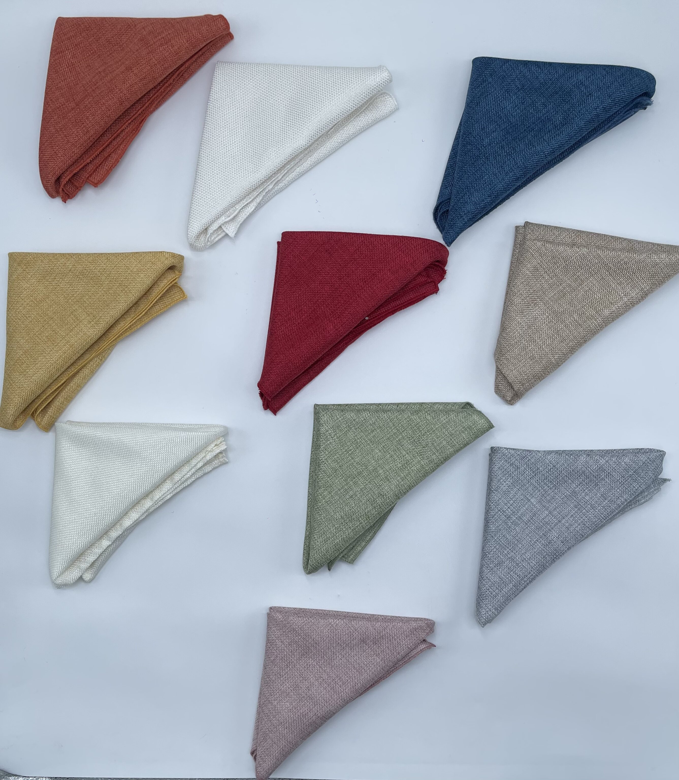 Servilleta Lino Rojo - Vista 3