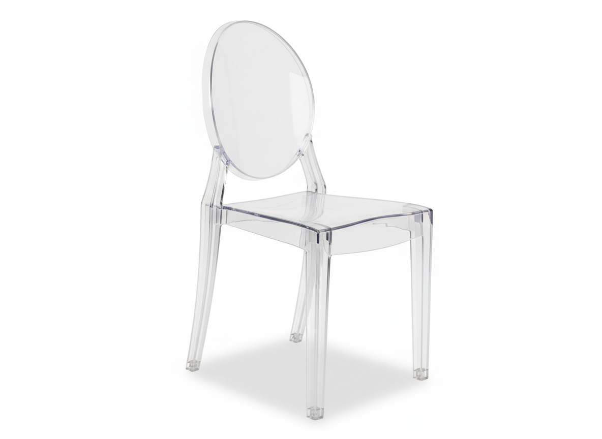Silla Ghost Transparente - Vista 3