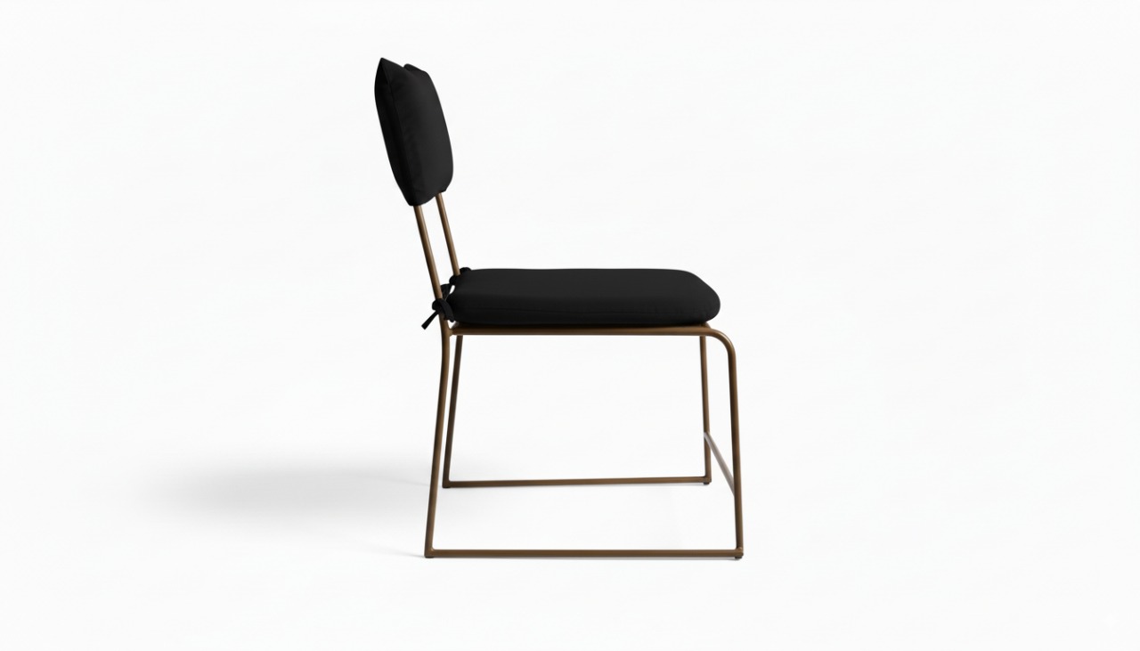 Silla Lucca Negra - Vista 3