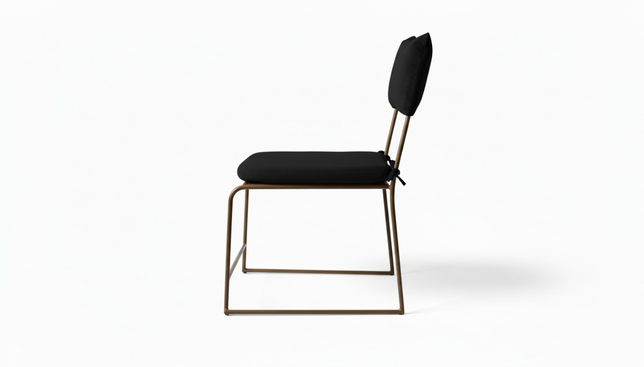 Silla Lucca Negra - Vista 4