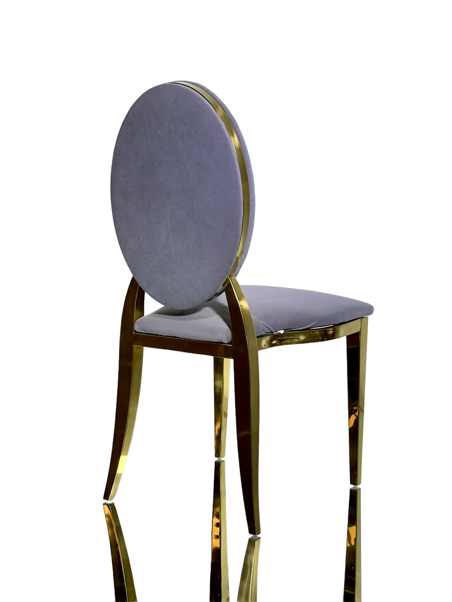 Silla Ovalo Gris - Vista 2