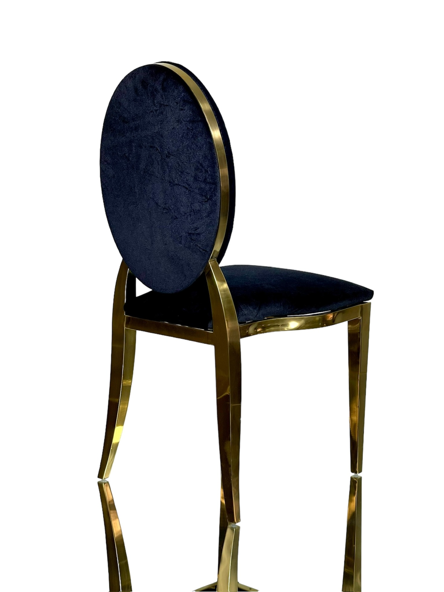 Silla Ovalo Negra - Vista 2