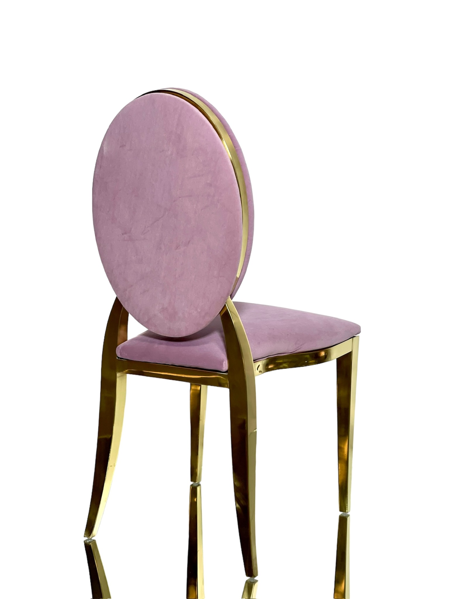 Silla Ovalo Rosa - Vista 2